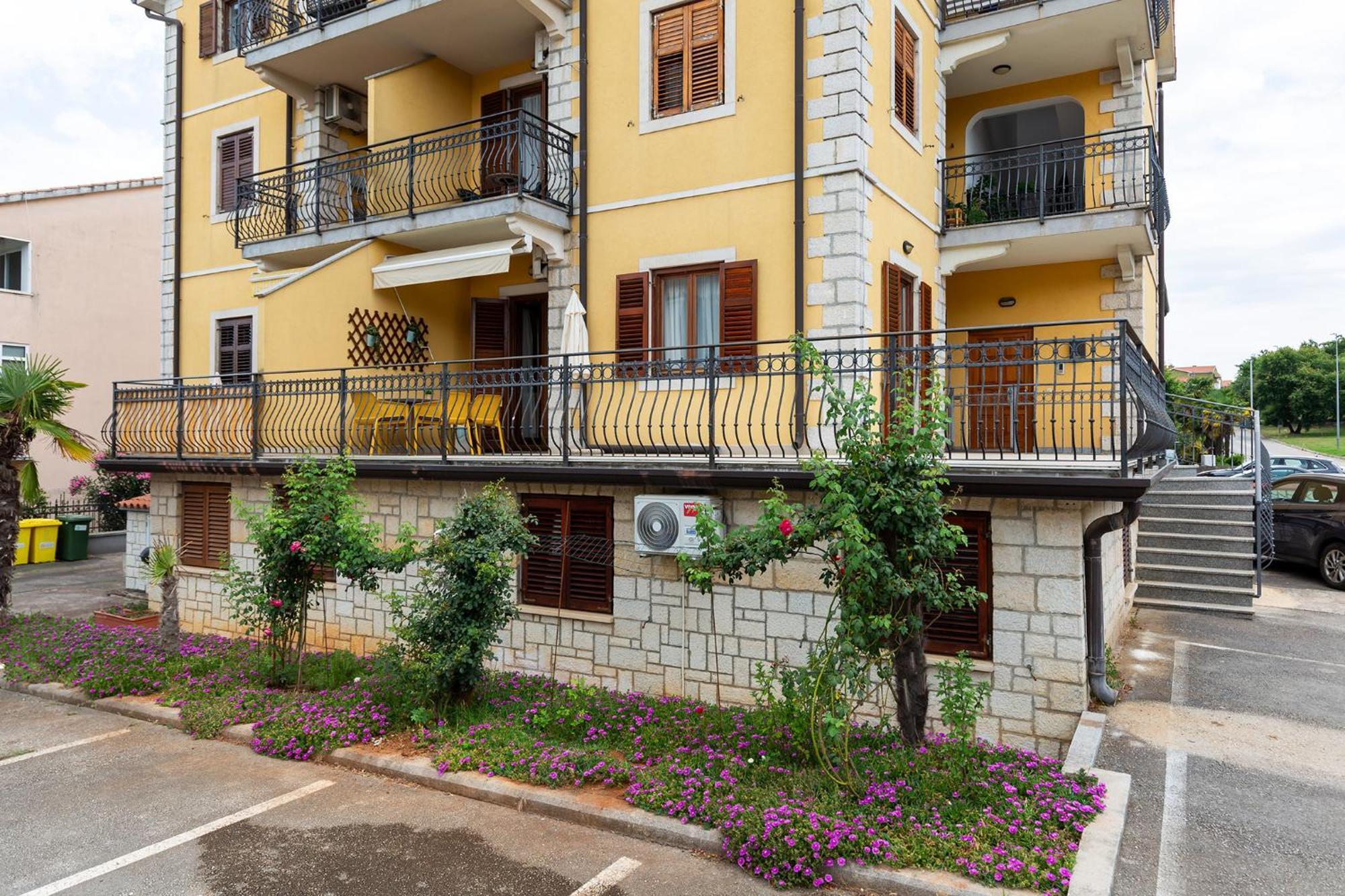 Apartment Mare Poreč Eksteriør bilde
